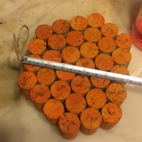 handmade wine cork pumpkin - Picture 2 of 5